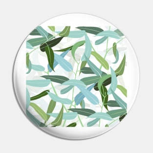 Eucalyptus Leaves Design Pin