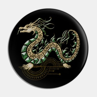 Wonderful elegant asian dragon Pin