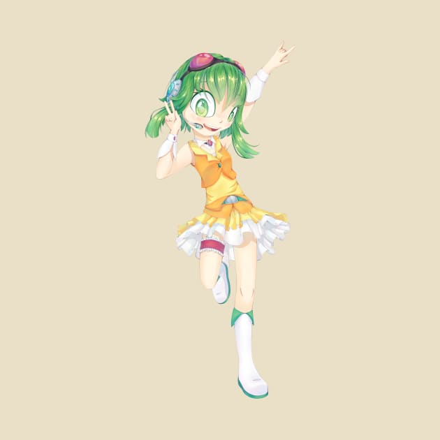 Megpoid Gumi by PatchNpaw