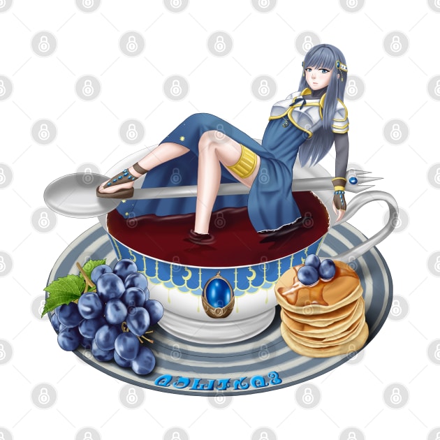 Yachiyo Nanami in a Teacup by Antonydraws