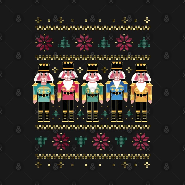 Nutcracker Ugly Christmas Sweater by Krishnansh W.