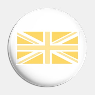 United Kingdom Gold Flag Pin