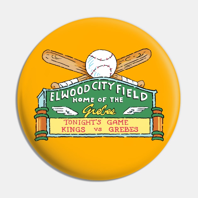 Elwood City Field "Home of the Grebes" Pin by tolonbrown