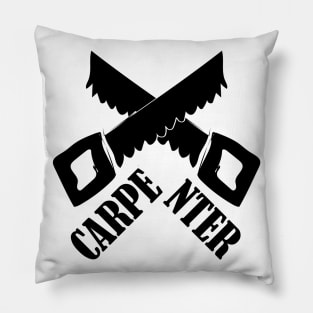 Carpenter carpenter carpenters craftsman saws Pillow