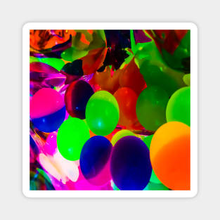 Neon Colorful Balls Magnet