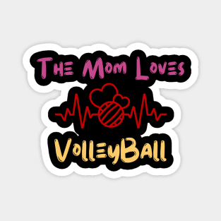 This Mom Loves Volleyball Magnet