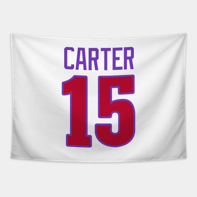 Vince Carter - NBA Toronto Raptors Tapestry by Cabello's
