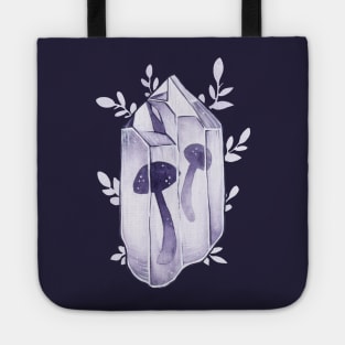 Crystal Mushrooms Tote