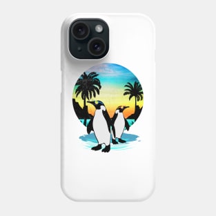 Penguin summer vibes Phone Case