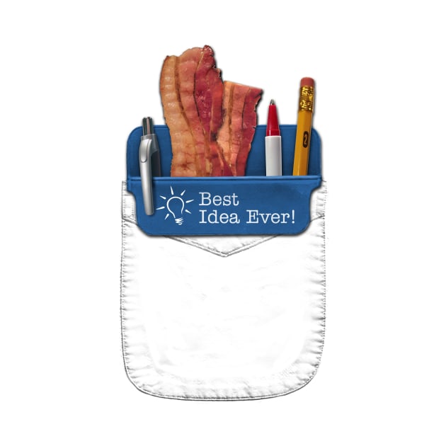 Bacon Pocket Protector by andyjhunter