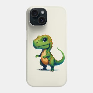 T Rex Dinosaur For Boys Kids Cute T-Shirt Phone Case