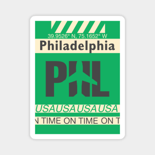 Philadelphia American GRN Magnet