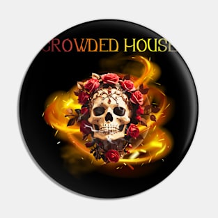 CROWDED HOUSE BAND XMAS Pin