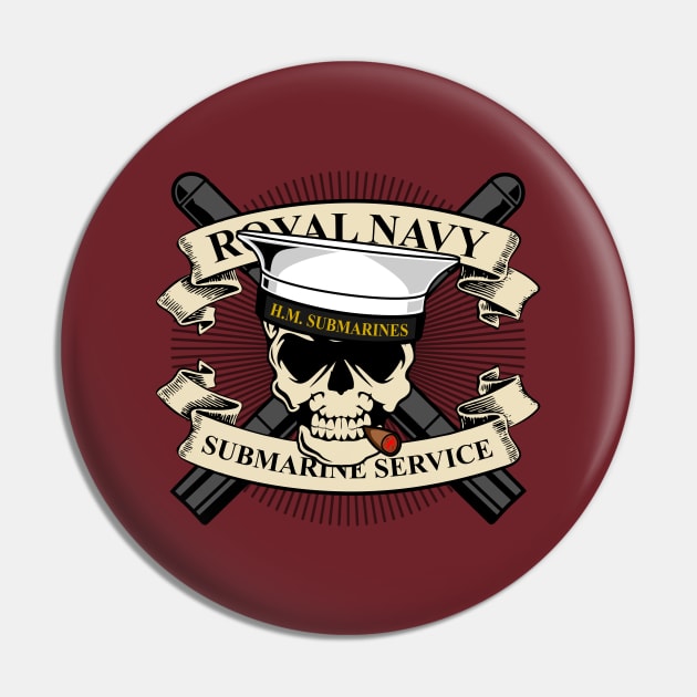 Royal Navy Submarine Service Pin by Firemission45