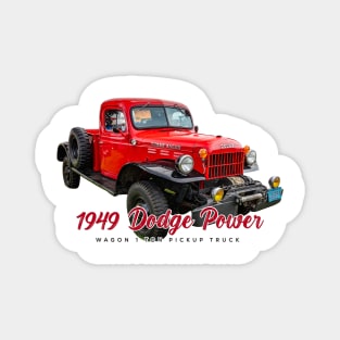 1949 Dodge Power Wagon 1 Ton Pickup Truck Magnet