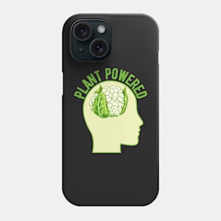 Plant Powered (Light Green) Phone Case