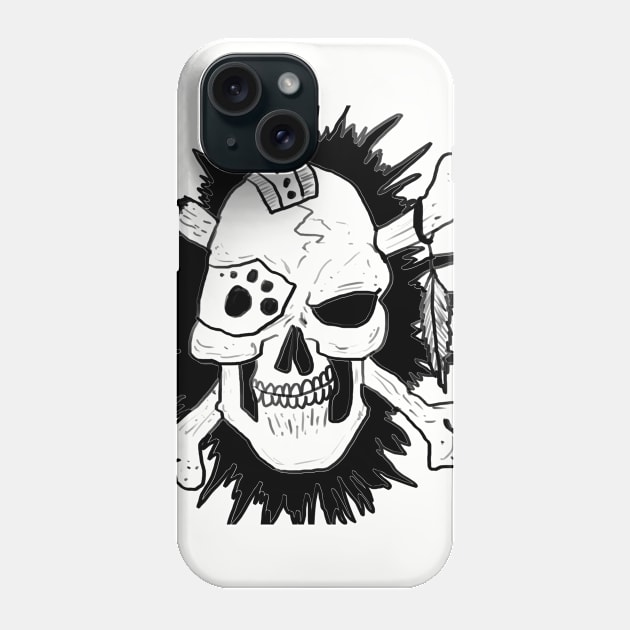 Pirate Skull Phone Case by Sinister757