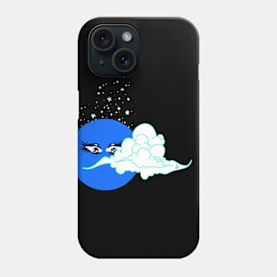 Moon in the sky Phone Case