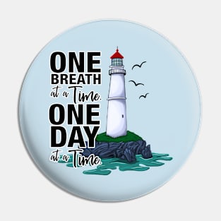 One Breath at a Time Pin