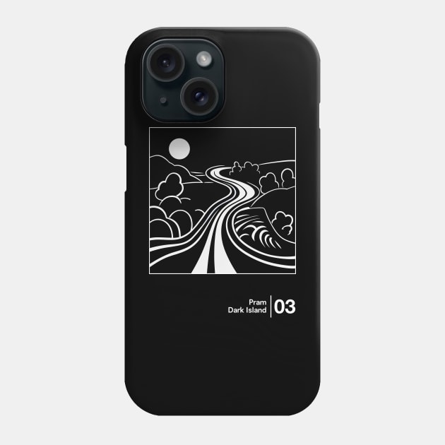 Dark Island / Minimalist Artwork Design Phone Case by saudade