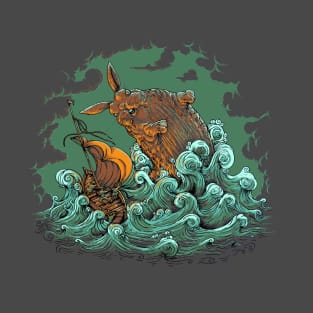 Sea Bunny Attack! T-Shirt