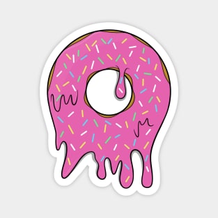 Melting Sprinkle Donut Magnet