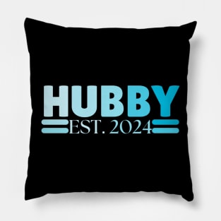 Husband Est 2024 Pillow