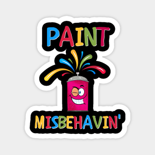 Paint Misbehavin' Magnet