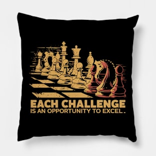 Strategic Play - Chess Master’s Essential Pillow