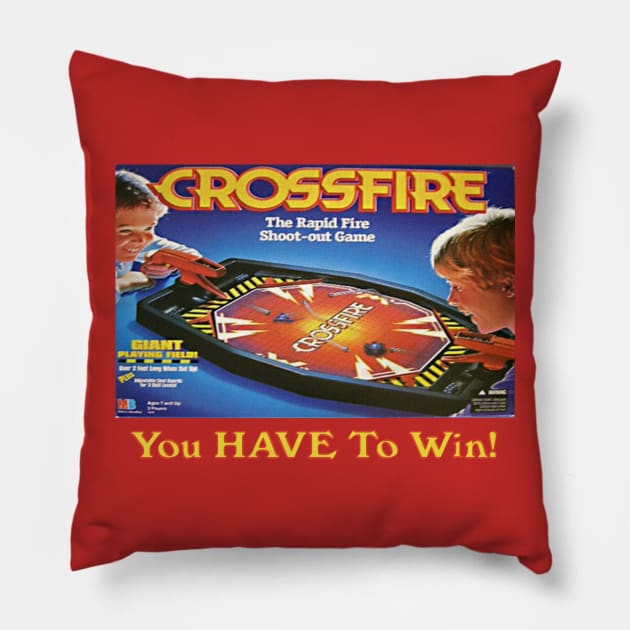 Crossfire Pillow by BradyRain