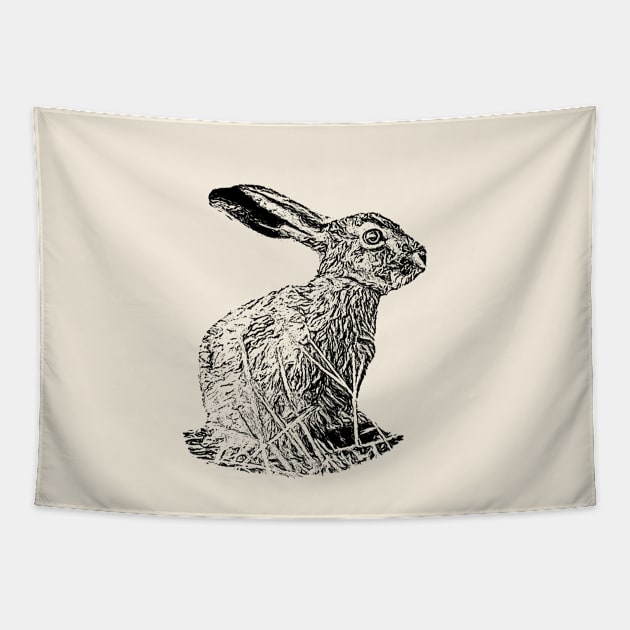 Rabbit Tapestry by Guardi