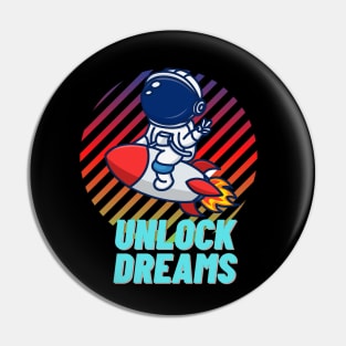 Space dreams Pin