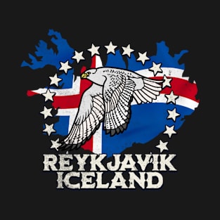 Gyrfalcon Reykjavik Iceland / Reykjavik T-Shirt