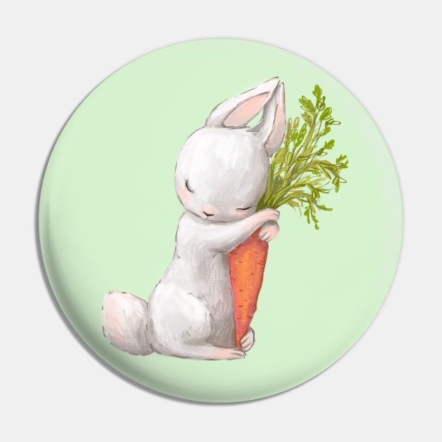 Bunny Love 3 Pin by EveFarb