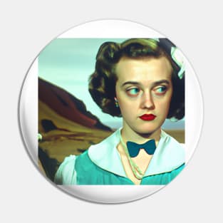 Classic Films with Bette Davis Pin