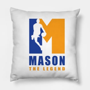 Mason Custom Player Basketball Your Name The Legend Pillow