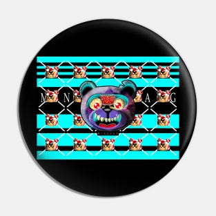 mindful gang bear smile franco Pin