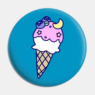 Blueberry Icecream Pin