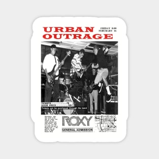 Urban Outrage: Punk Rock Show Magnet