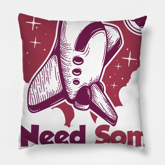 I need some space shirt Pillow by JHFANART