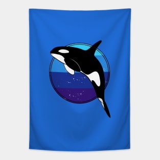 Orca. Killer whale Tapestry
