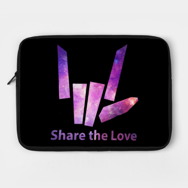 share the love galaxy hoodie