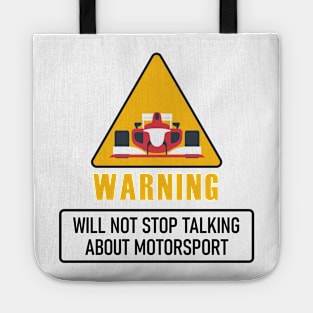 Warning! Will not stop talking about motorsport Tote