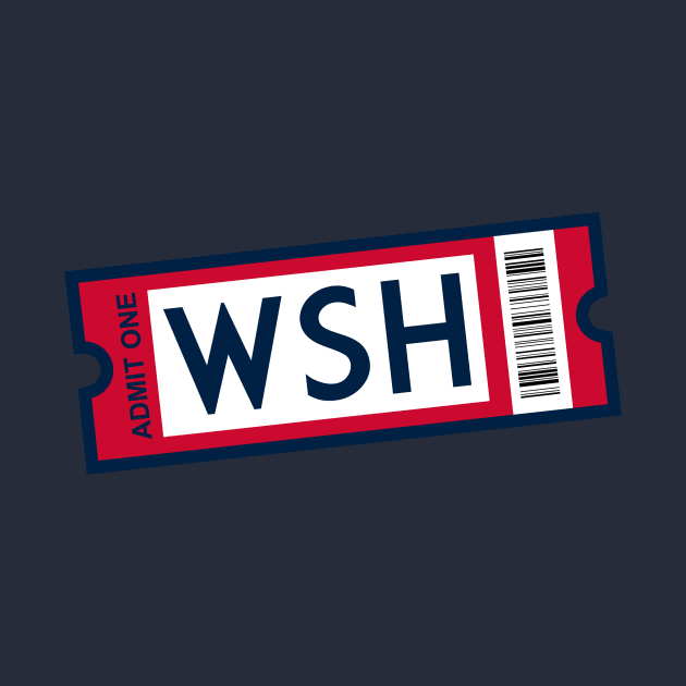 WSH Bball ticket by CasualGraphic