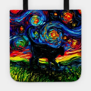 Black Cat Night 4 Tote