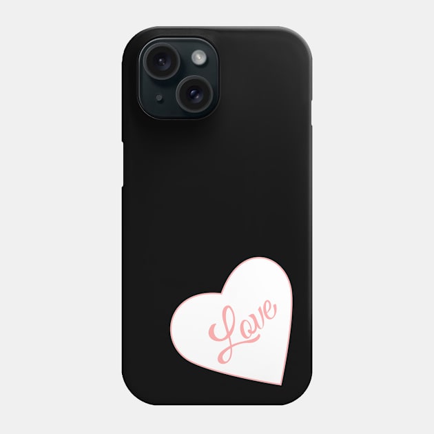 Loving Heart Phone Case by traditionation