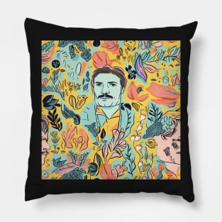 Pedro Pascal juicy peach Pillow