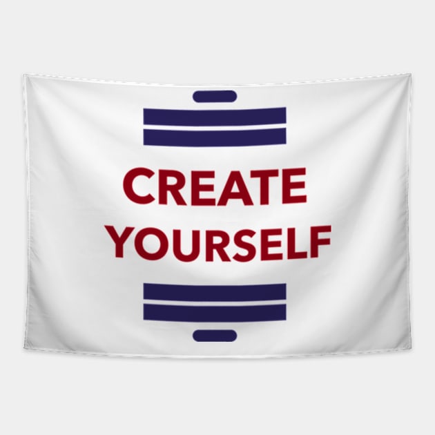 Create Yourself Tapestry by SPIRITY