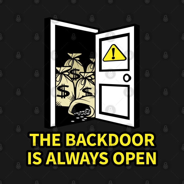The Backdoor is Always Open by KFig21