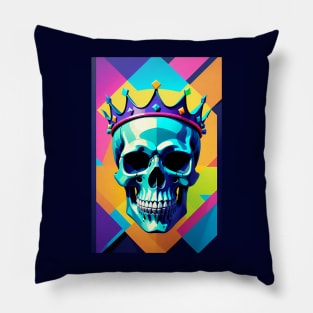 CROWN SKULL HOME DECOR Pillow